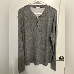 Amazing Marine Layer Mens Gray Henley